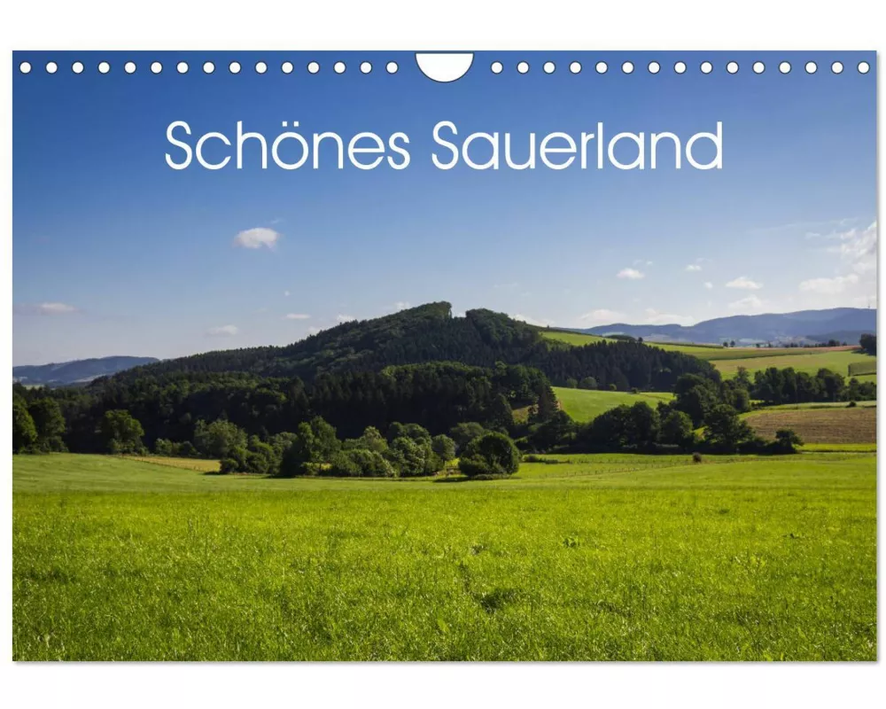 Schönes Sauerland (Wandkalender 2026 DIN A4 quer), CALVENDO Monatskalender
