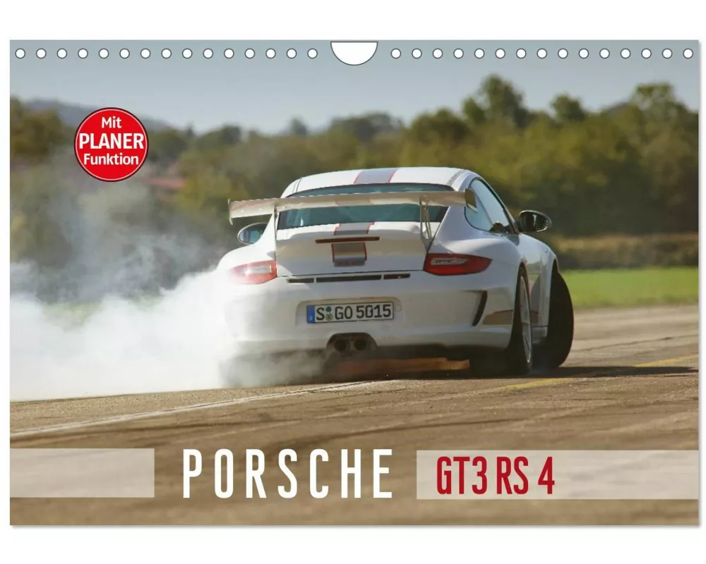 Porsche GT3RS 4,0 (Wandkalender 2026 DIN A4 quer), CALVENDO Monatskalender