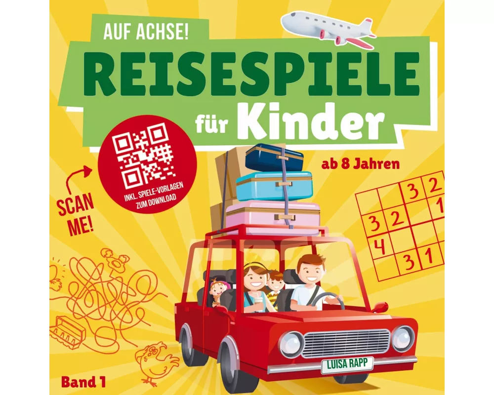 Auf Achse! Reisespiele für Kinder (Band 1)