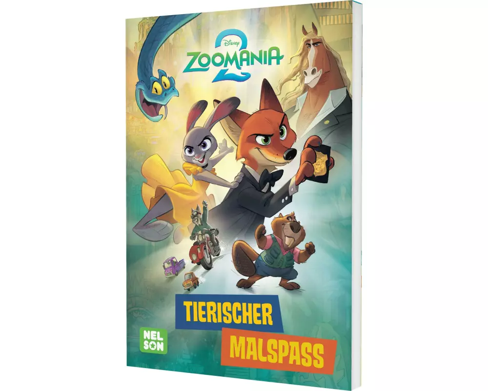 Disney Kreative Beschäftigung: Zoomania 2: Tierischer Malspaß