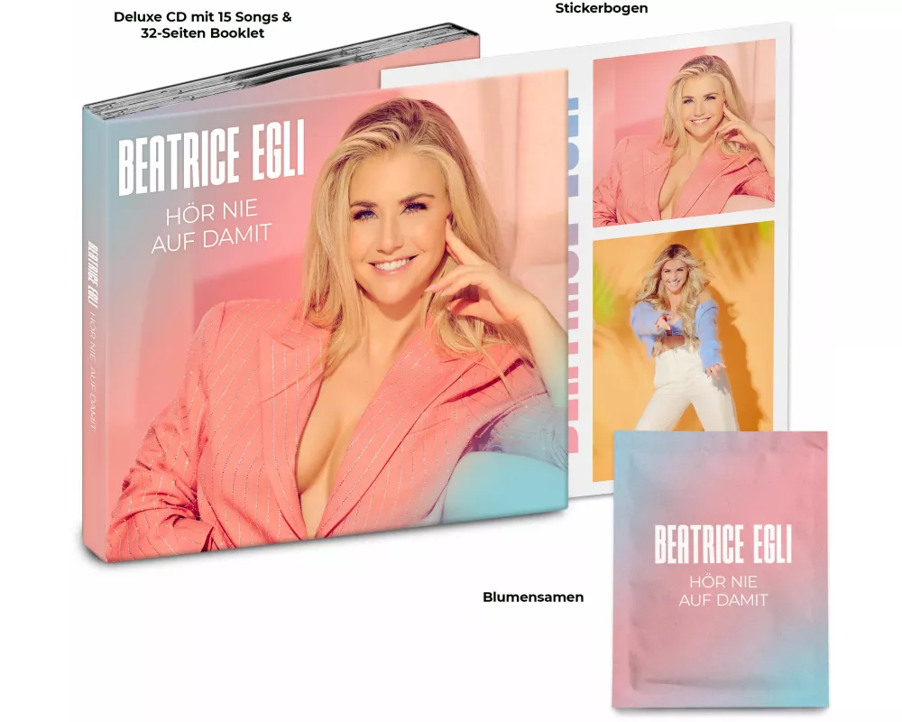 Hör nie auf damit. Limitierte Ausgabe