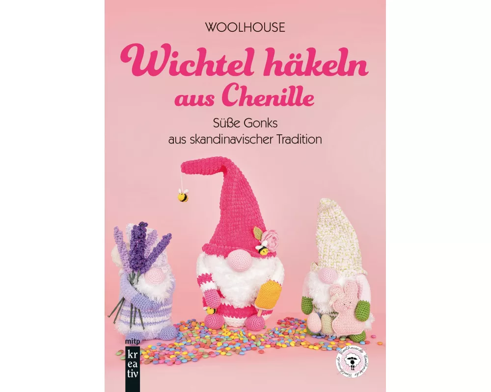 Wichtel häkeln aus Chenille