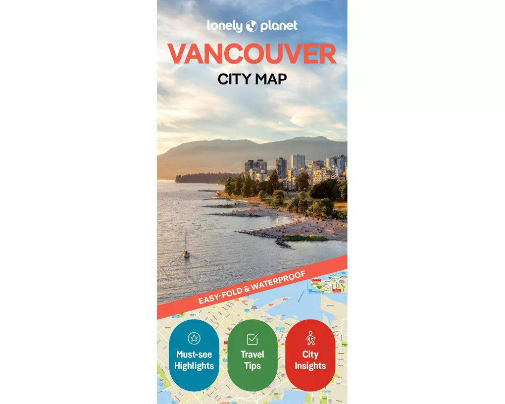 Lonely Planet Vancouver City Map