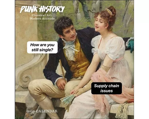 Punk History 2026 Wall Calendar