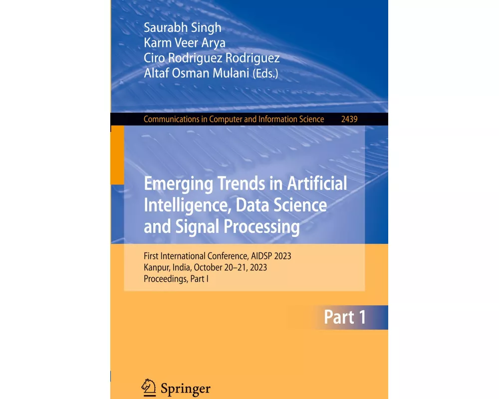 Emerging Trends in Artificial Intelligence, Data Science and Signal Processing