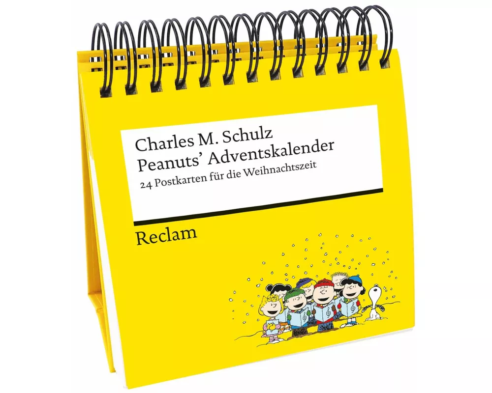Peanuts’ Adventskalender. 24 Postkarten für die Weihnachtszeit