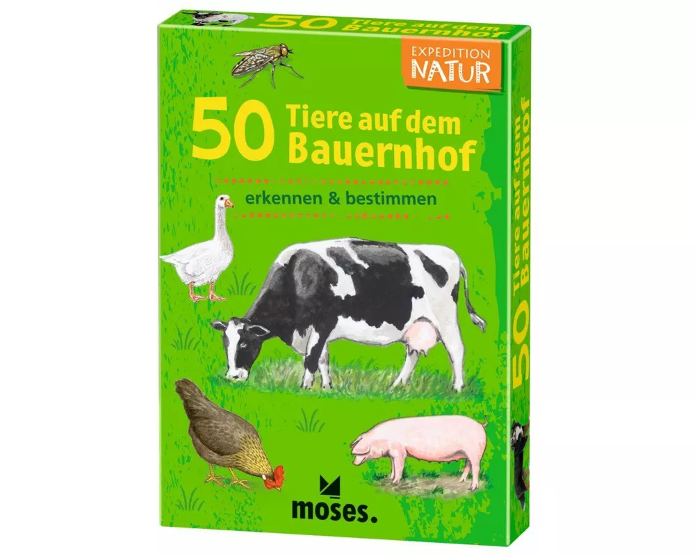 50 Tiere auf dem Bauernhof