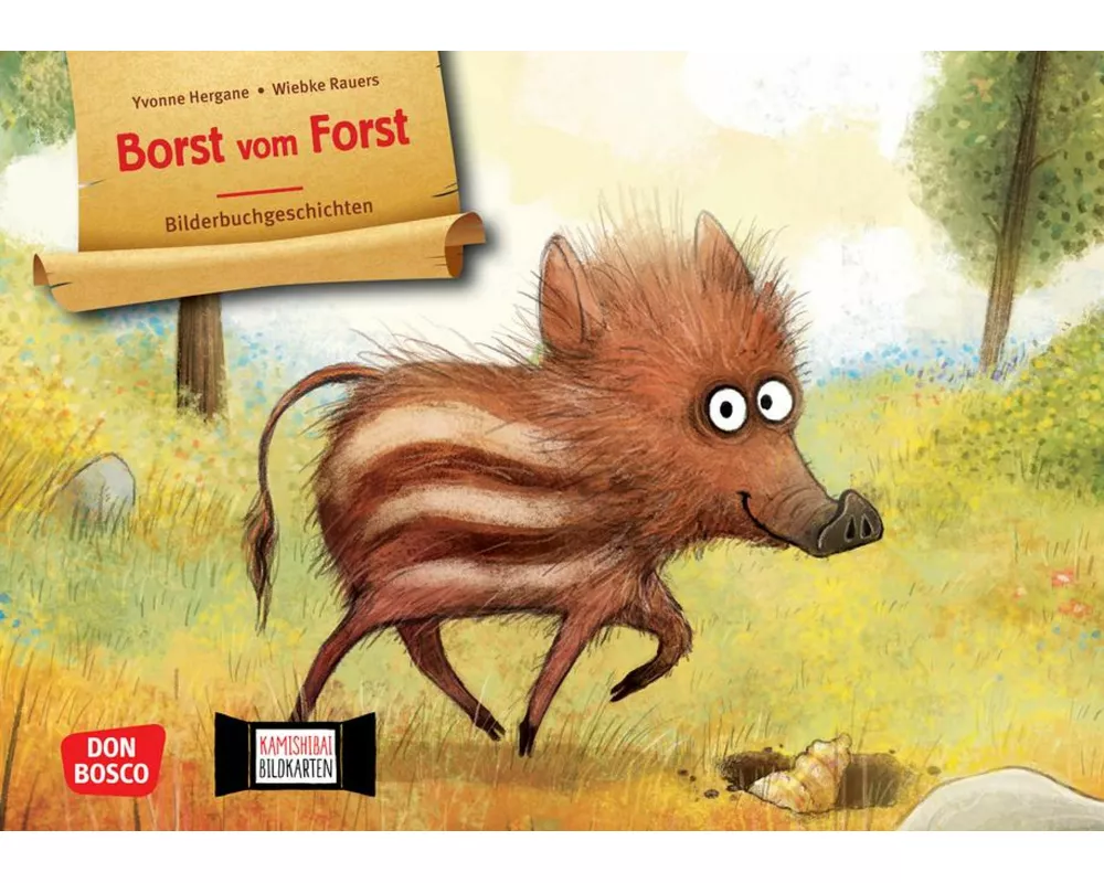 Borst vom Forst. Kamishibai Bildkartenset