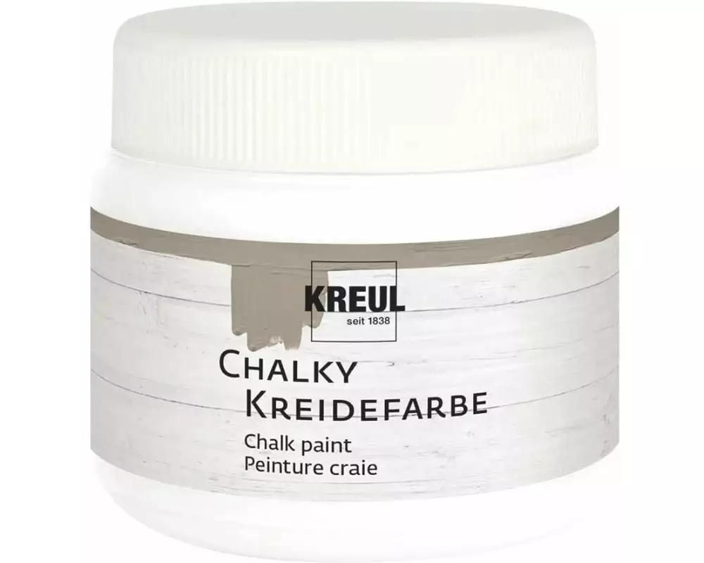 Kreul Kreidefarbe Chalky Snow White, 150 ml