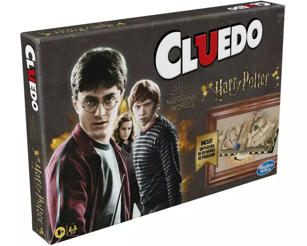 Hasbro Gaming Familienspiel Cluedo Harry Potter -FR-