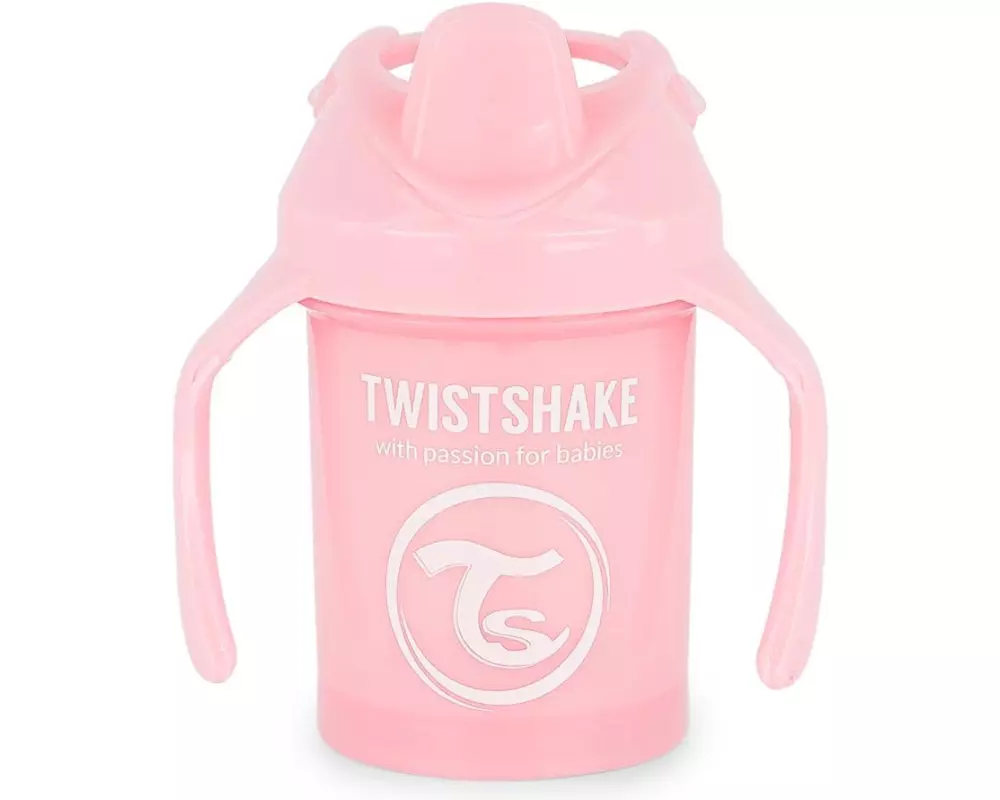 Twistshake Trinklernbecher Mini Cup Pastel Pink 230 ml