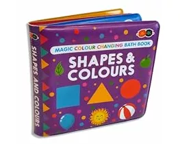 Magic Colour Changing Bath Book - Shapes & Colours