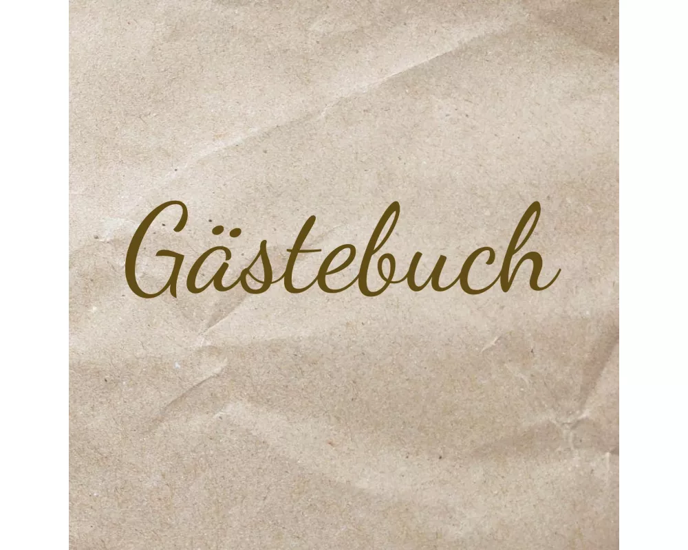 Gästebuch