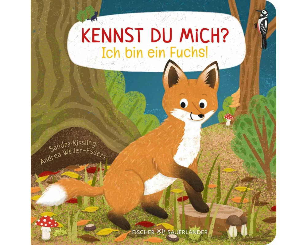 Kennst du mich? Ich bin ein Fuchs!