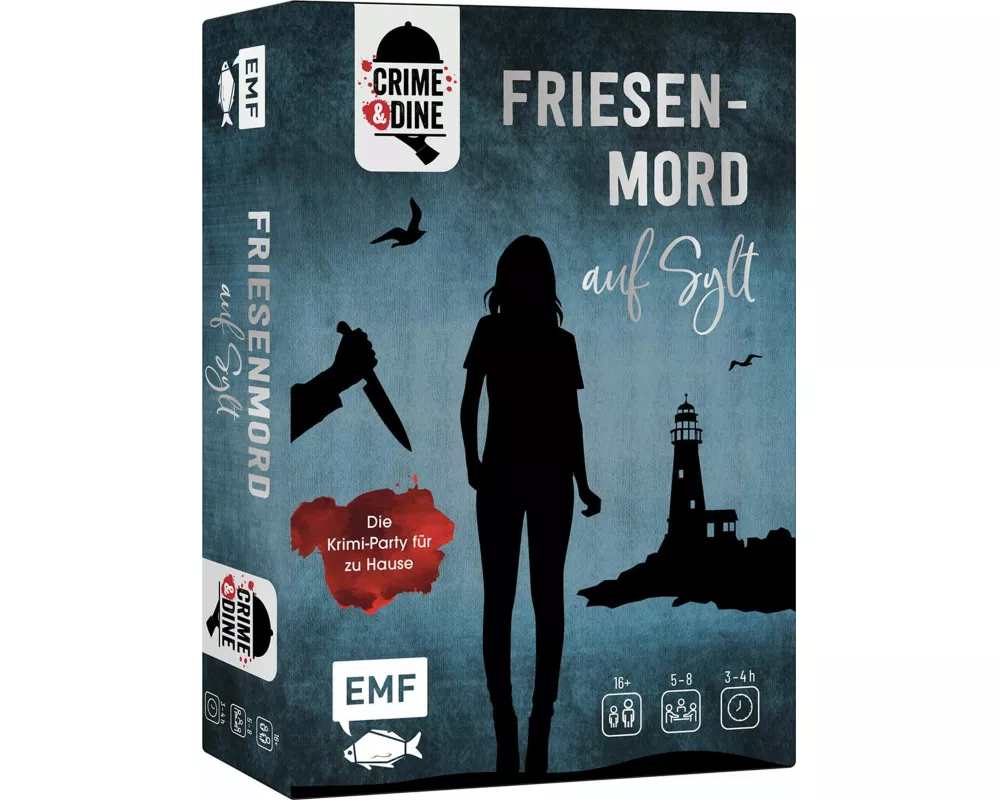 Crime & Dine – Das Krimi-Dinner-Set: Friesenmord auf Sylt