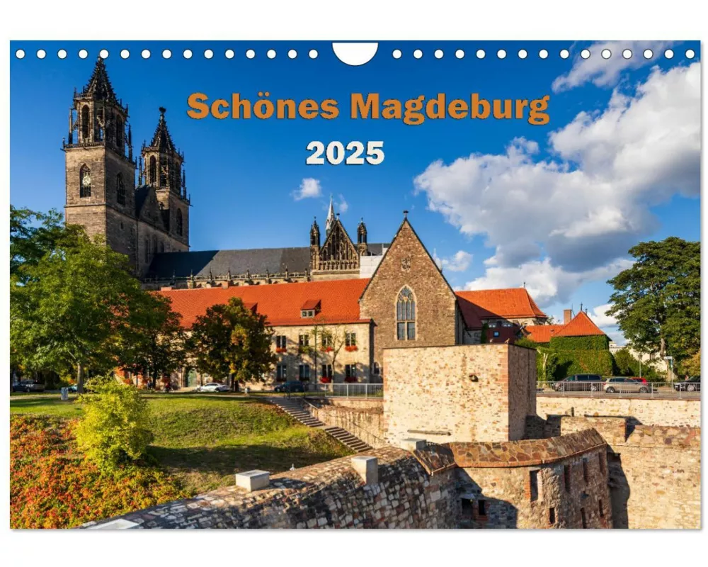 Schönes Magdeburg (Wandkalender 2025 DIN A4 quer), CALVENDO Monatskalender