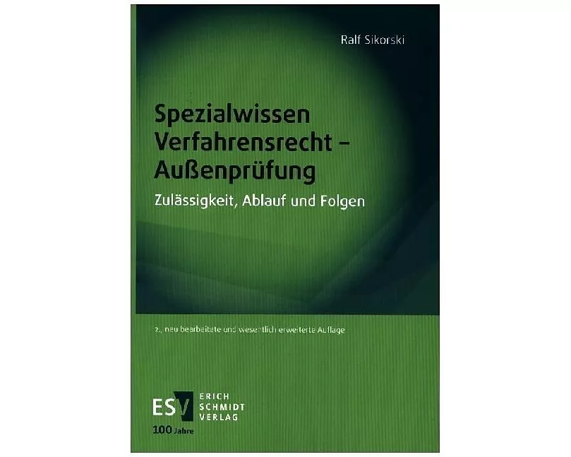 Spezialwissen Verfahrensrecht - Außenprüfung