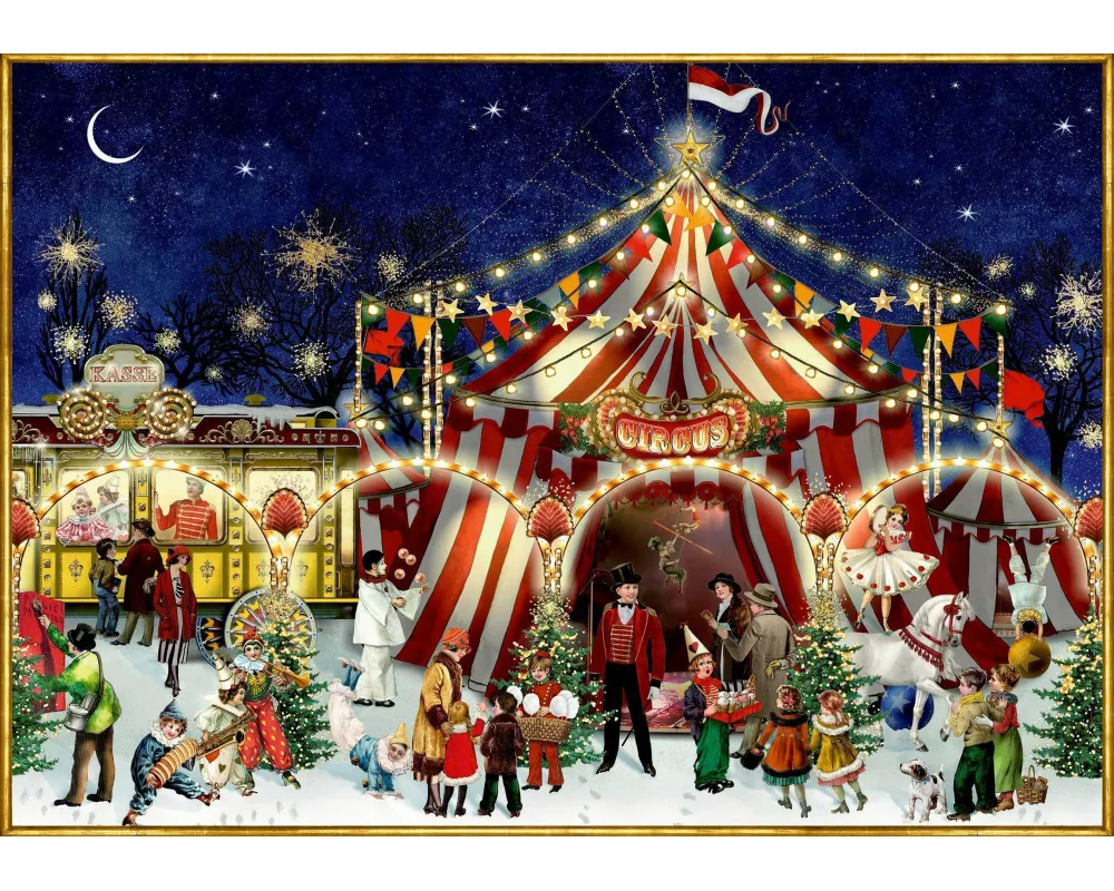 Puzzle – Nostalgischer Weihnachtszirkus