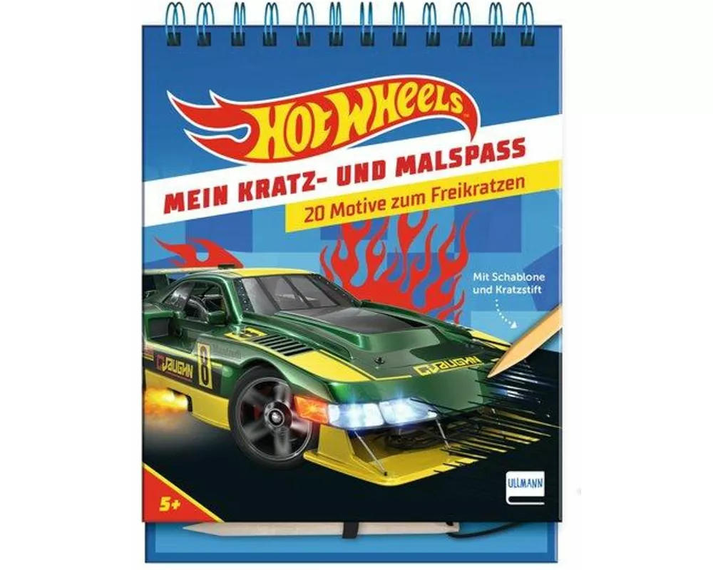 Mein Kratz- und Malspaß – Hot Wheels™