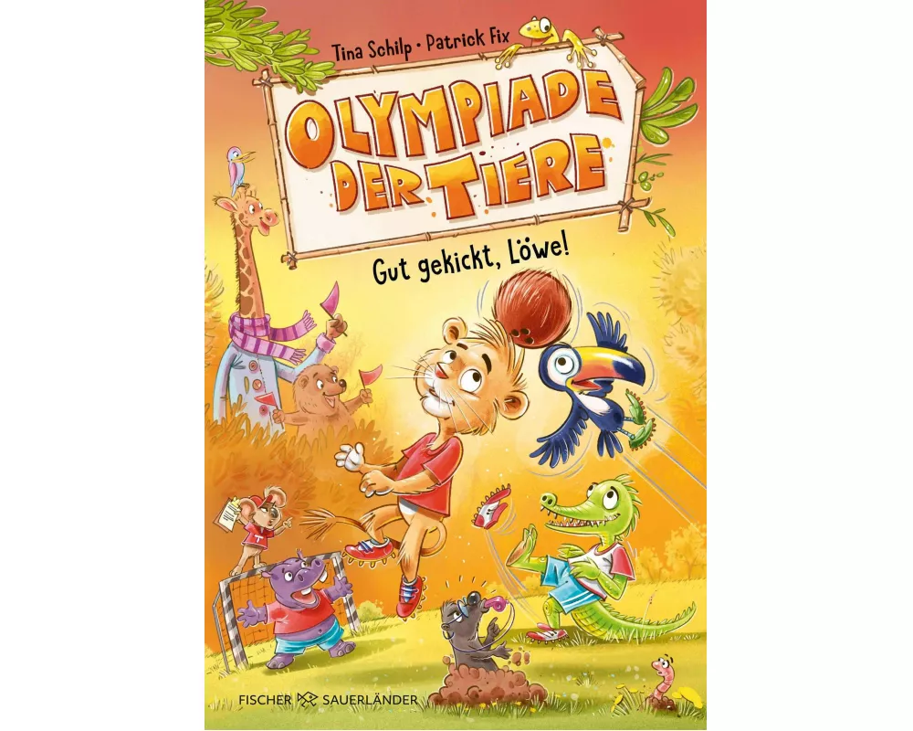 Olympiade der Tiere – Gut gekickt, Löwe!