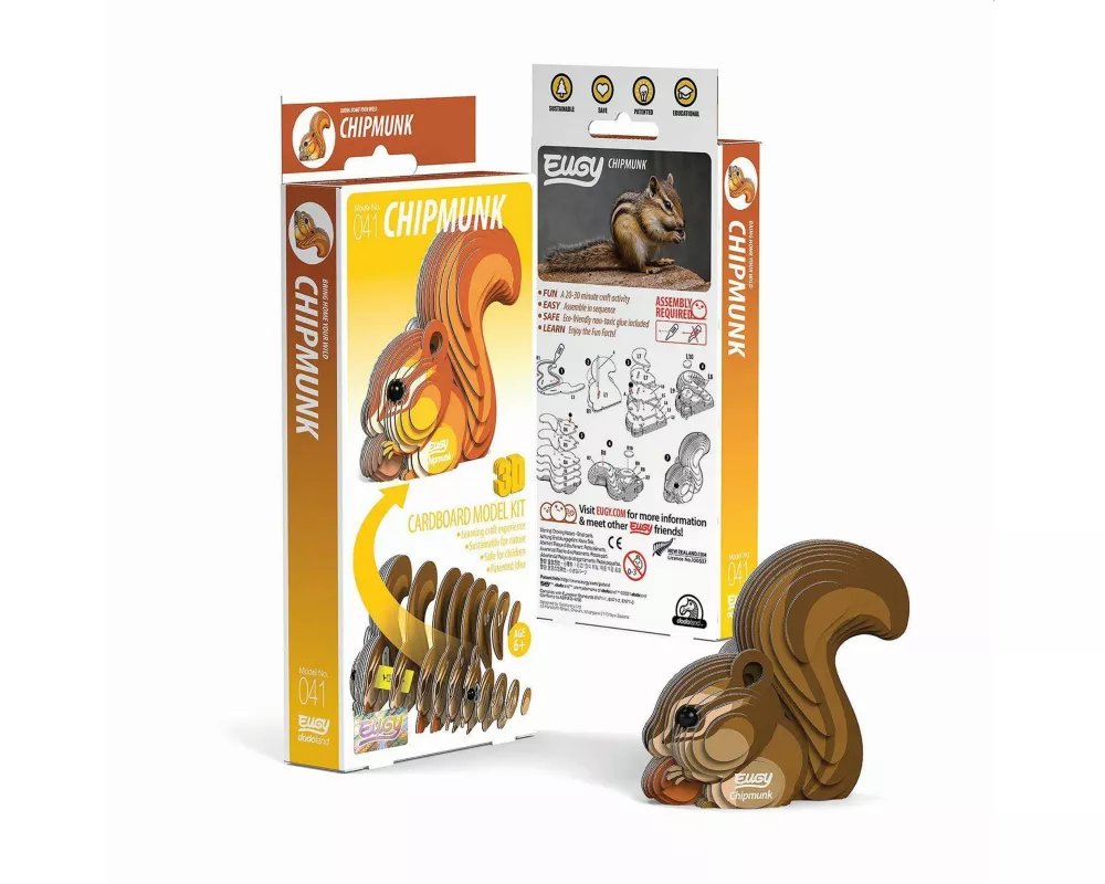 3D Bastelset Eichhörnchen