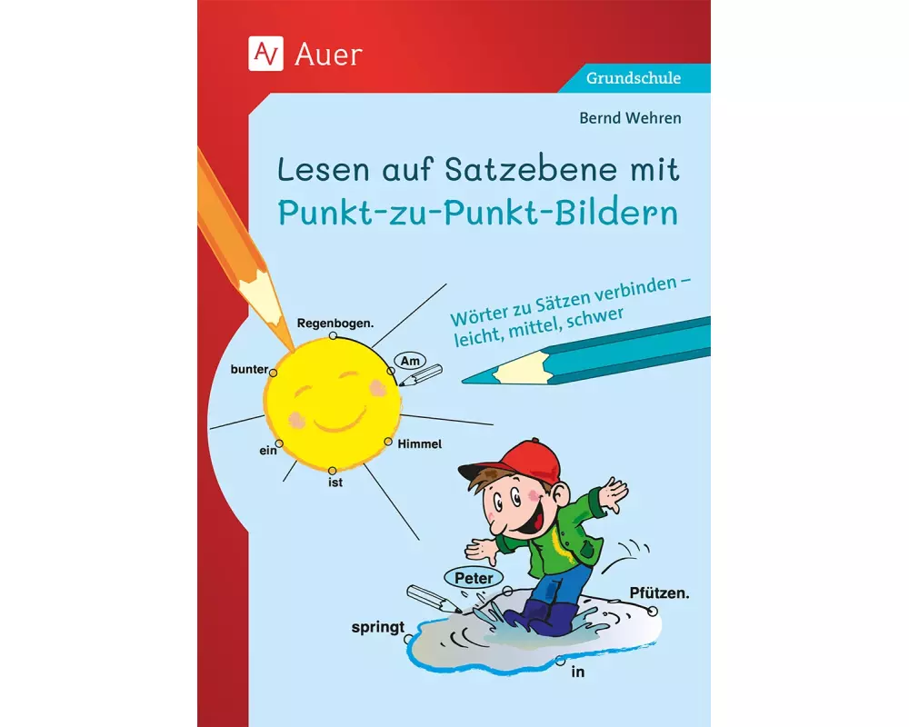 Lesen auf Satzebene mit Punkt-zu-Punkt-Bildern