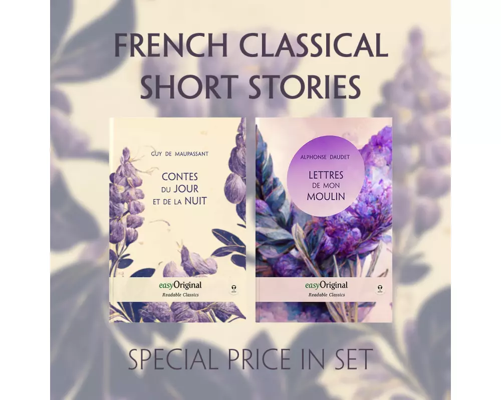 French Classical Short Stories (with audio-online) - Readable Classics - Unabridged french edition with improved readability