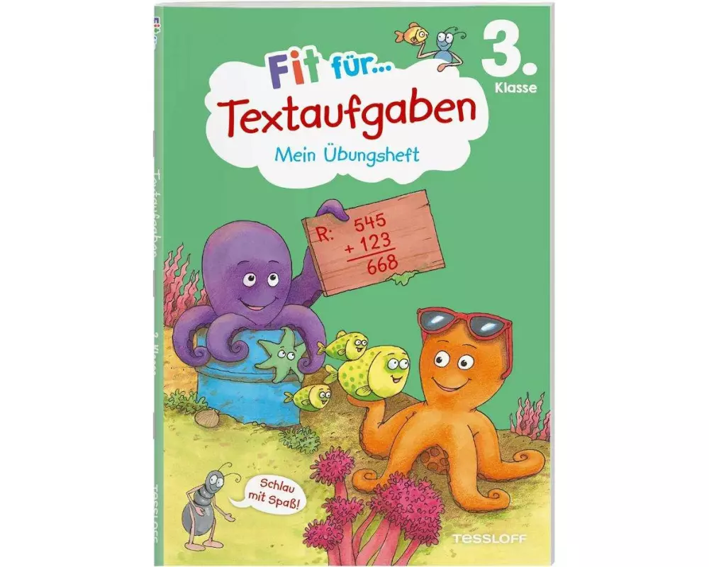 Fit für Textaufgaben 3. Klasse. Mein Übungsheft