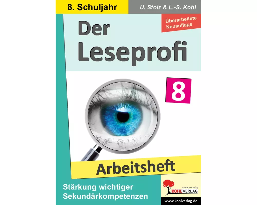 Der Leseprofi / Arbeitsheft - Fit durch Lesetraining / Klasse 8