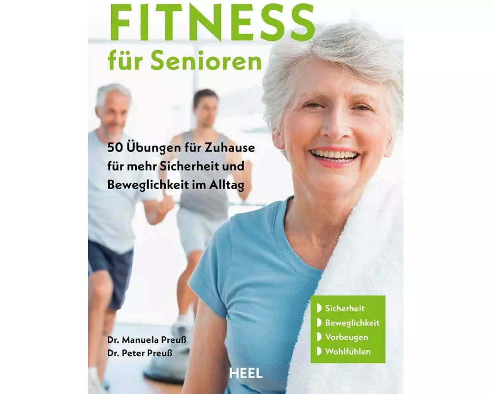 Fitness für Senioren - Gymnastik, Muskeltrainig, Stretching 60+
