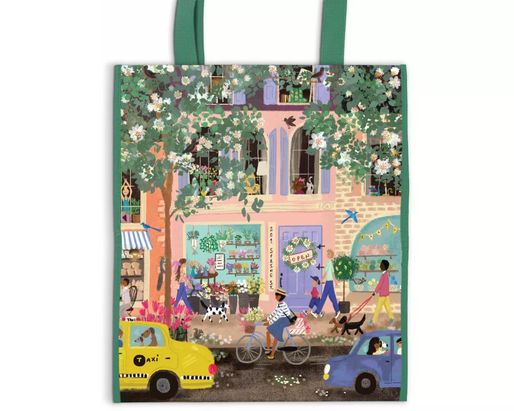 Joy Laforme Spring Street Reusable Shopping Bag