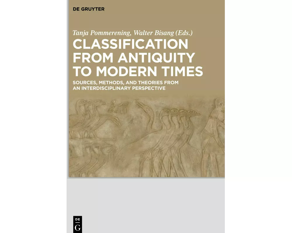 Classification from Antiquity to Modern Times