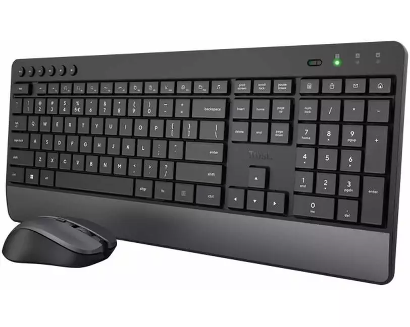Trust Tastatur-Maus-Set Trezo