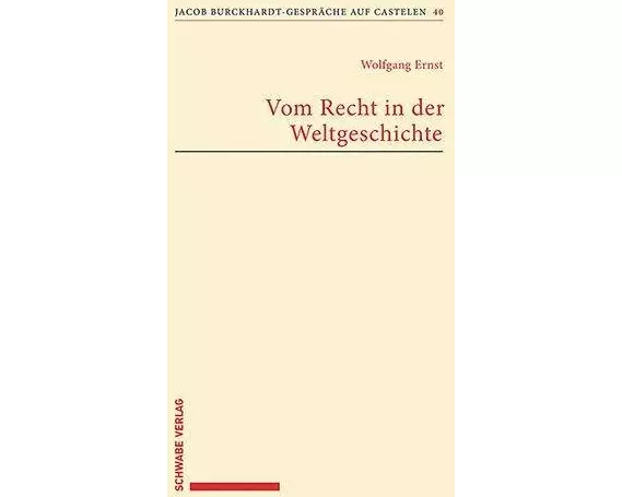 Vom Recht in der Weltgeschichte