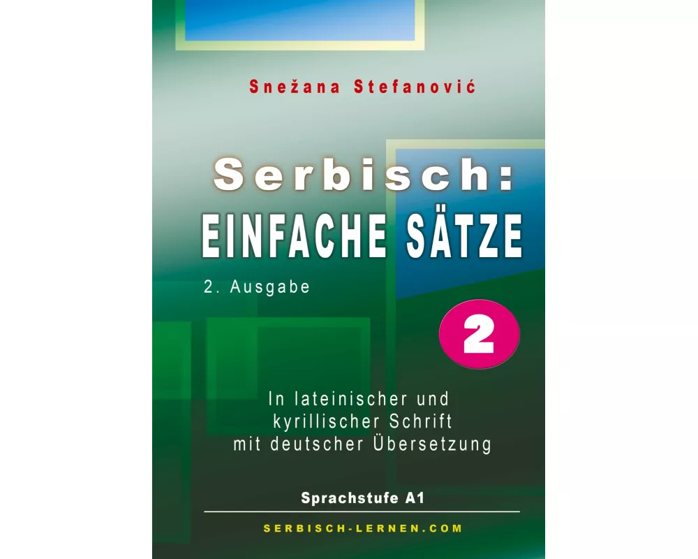 Serbisch: Einfache Sätze 2