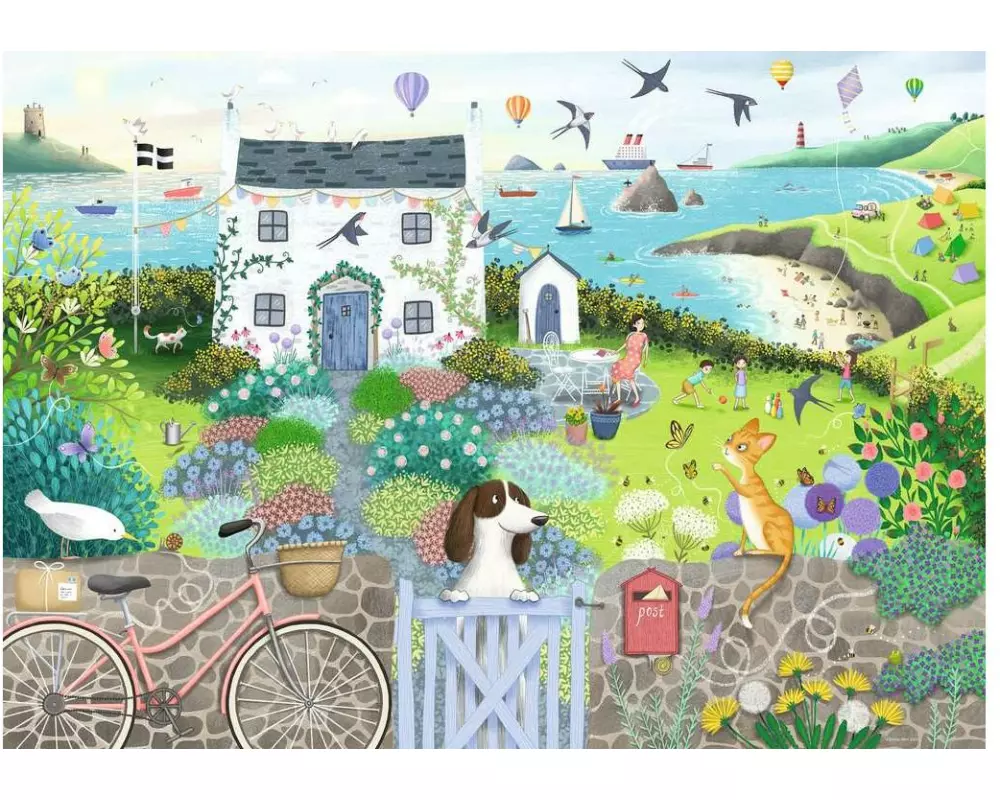 Ravensburger Puzzle Coastal Cottage 1000 Teile