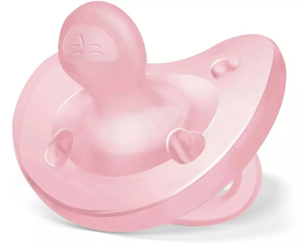 Chicco Nuggi Physioforma Soft 6-16M, pink