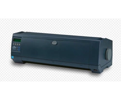 DASCOM Europe 28.834.0400. Maximum print speed: 683 cps, Maximum resolution: 360 x 360 DPI, Maximum print speed (draft): 513 cps. Product colour: White, Buffer size: 256 KB, Sound pressure level (printing): 53 dB. Standard interfaces: Ethernet, Parallel, USB 2.0. Print head: 24-pin, Print direction: Bi-directional, Print head life: 500 million characters. Power consumption (typical): 60 W, AC input voltage: 100-240 V, AC input frequency: 50