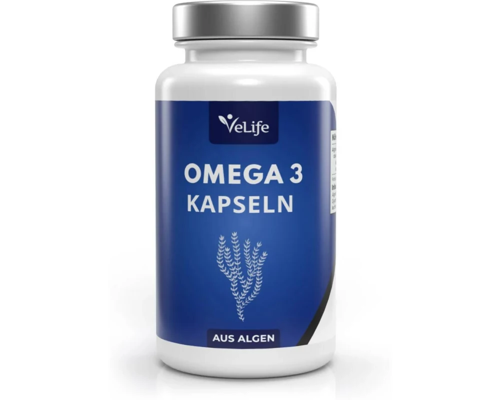 VeLife Kapsel Omega 3 Algenöl 60 Stück