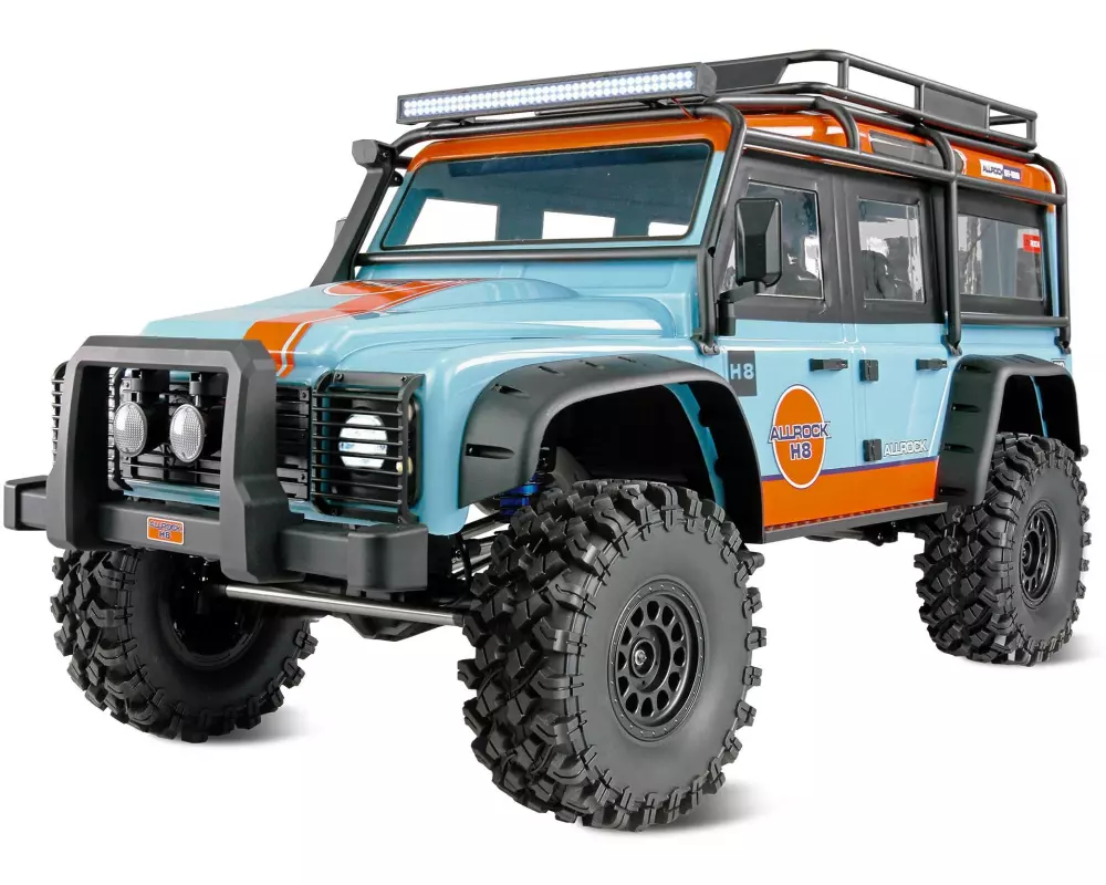 Amewi Scale Crawler ALLROCK H8 V2 1:8 RTR Blau/Orange
