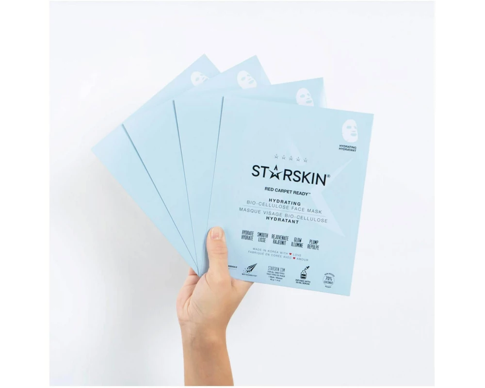 STARSKIN Red Carpet Ready Hydrating Face Mask Set 4 Stück