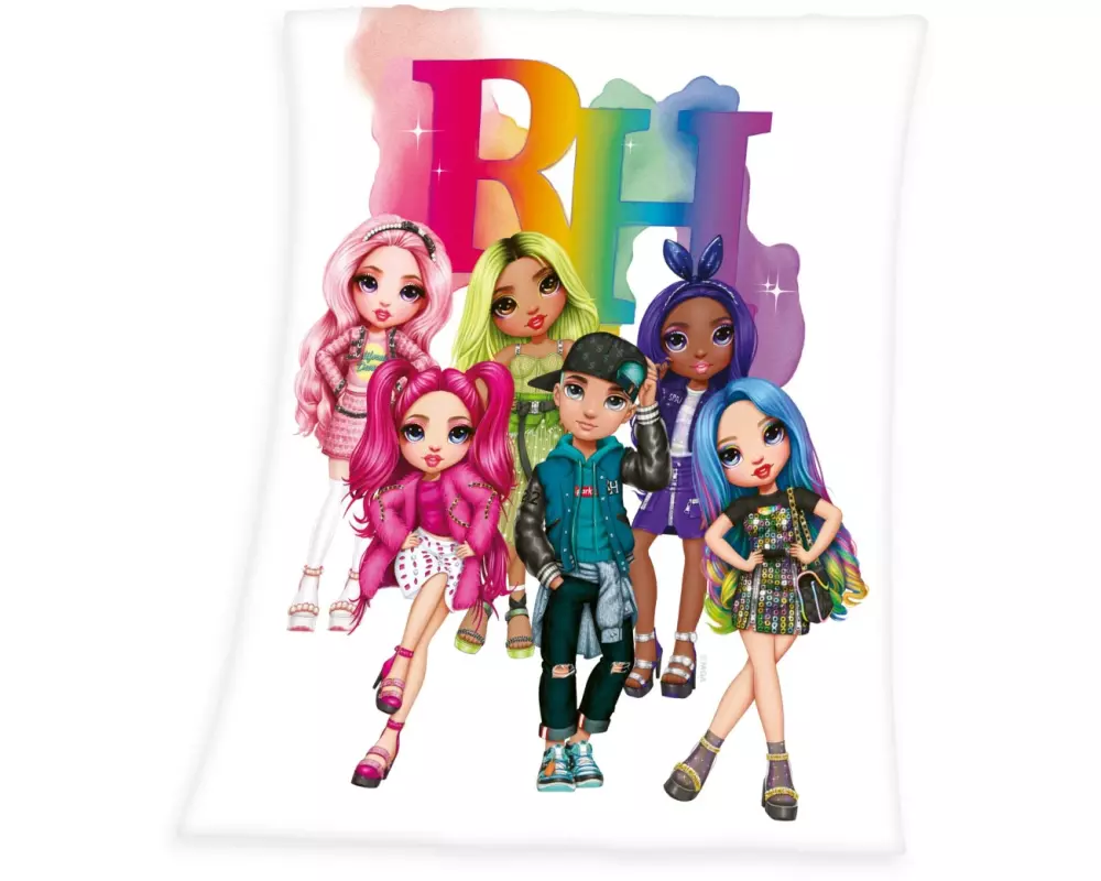 Herding Decke Rainbow High 130 x 160 cm, Mehrfarbig