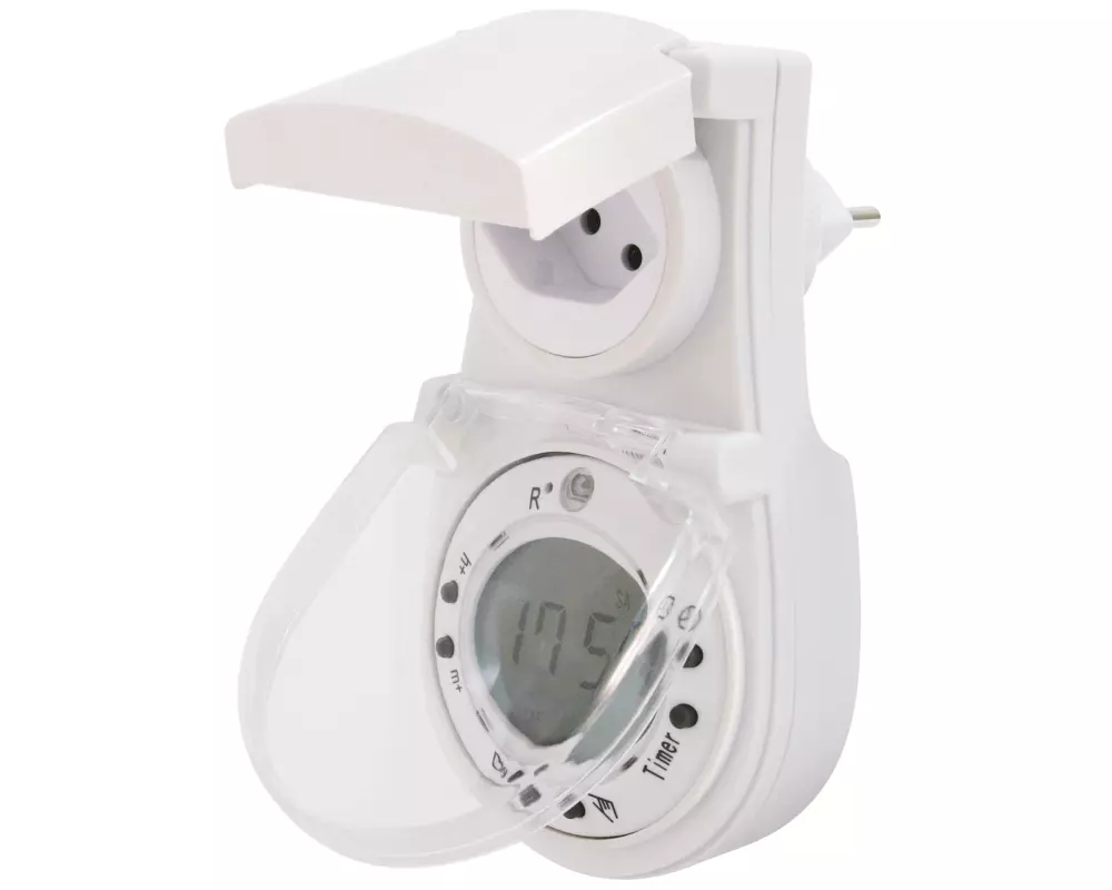 STEFFEN Zeitschaltuhr 7x 24h Digital