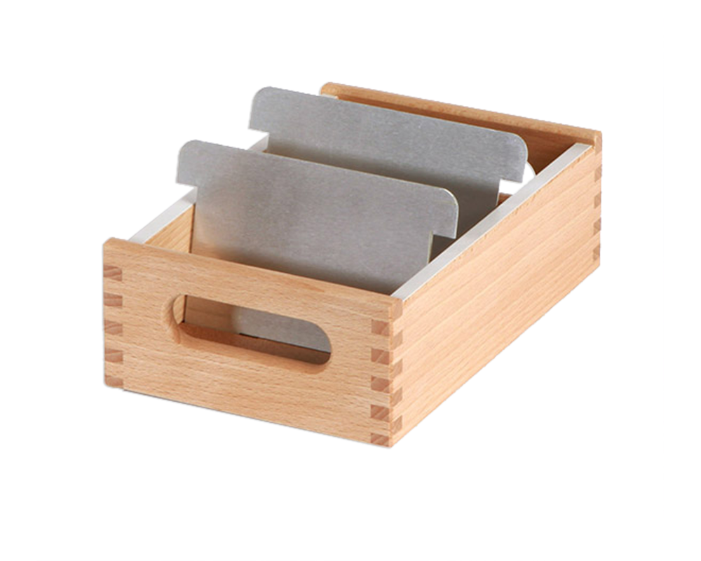 FLÜCK Karteikasten A7 A7QUER/15 Buche