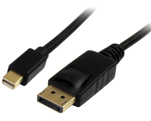 StarTech.com 2m (6ft) Mini DisplayPort to DisplayPort 1.2 Cable, 4K x 2K mDP to DisplayPort Adapter Cable, Mini DP to DP Cable for Monitor