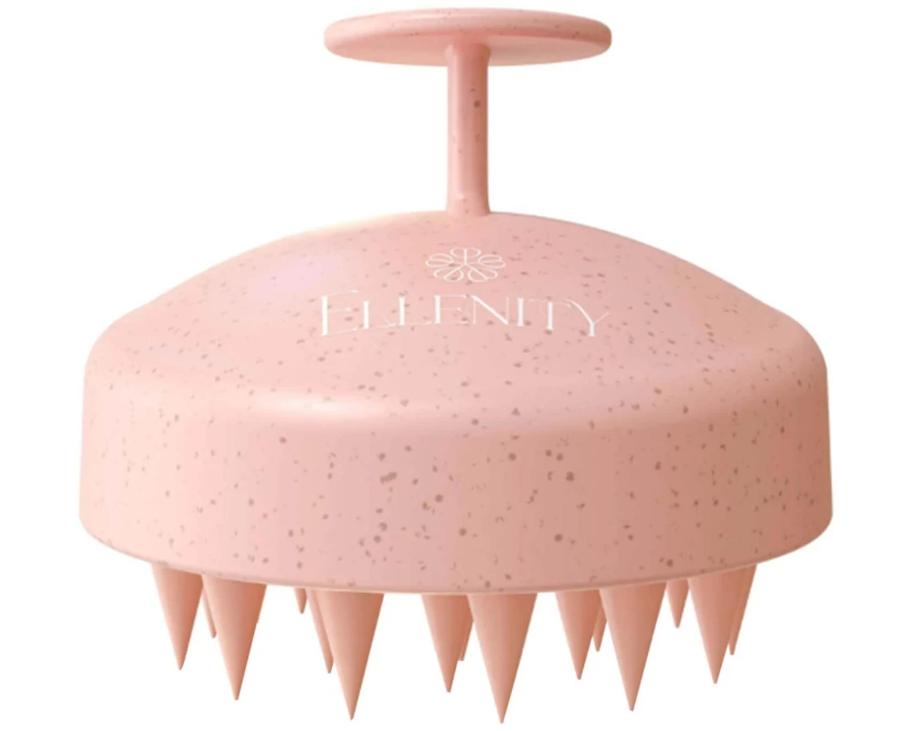 ELLENITY Kopfhaut-Massagebürste Rosa Kopfhaut-Massagebürste Rosa