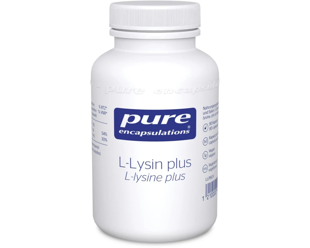 Pure Encapsulations L-Lysin Plus 90 Kapseln