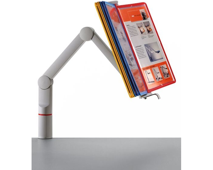 NOVUS Sichttafelhalter 7480002 lichtgrau