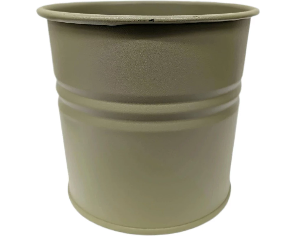 CHALET Blumentopf Paris L 14 x 14 x 11.5 cm, Moosgrün