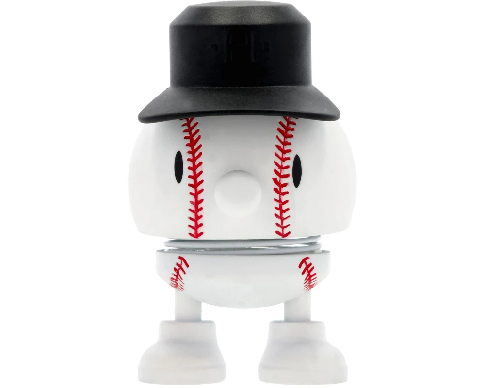 Hoptimist Aufsteller Baseball Bumble Weiss, 7.6 cm